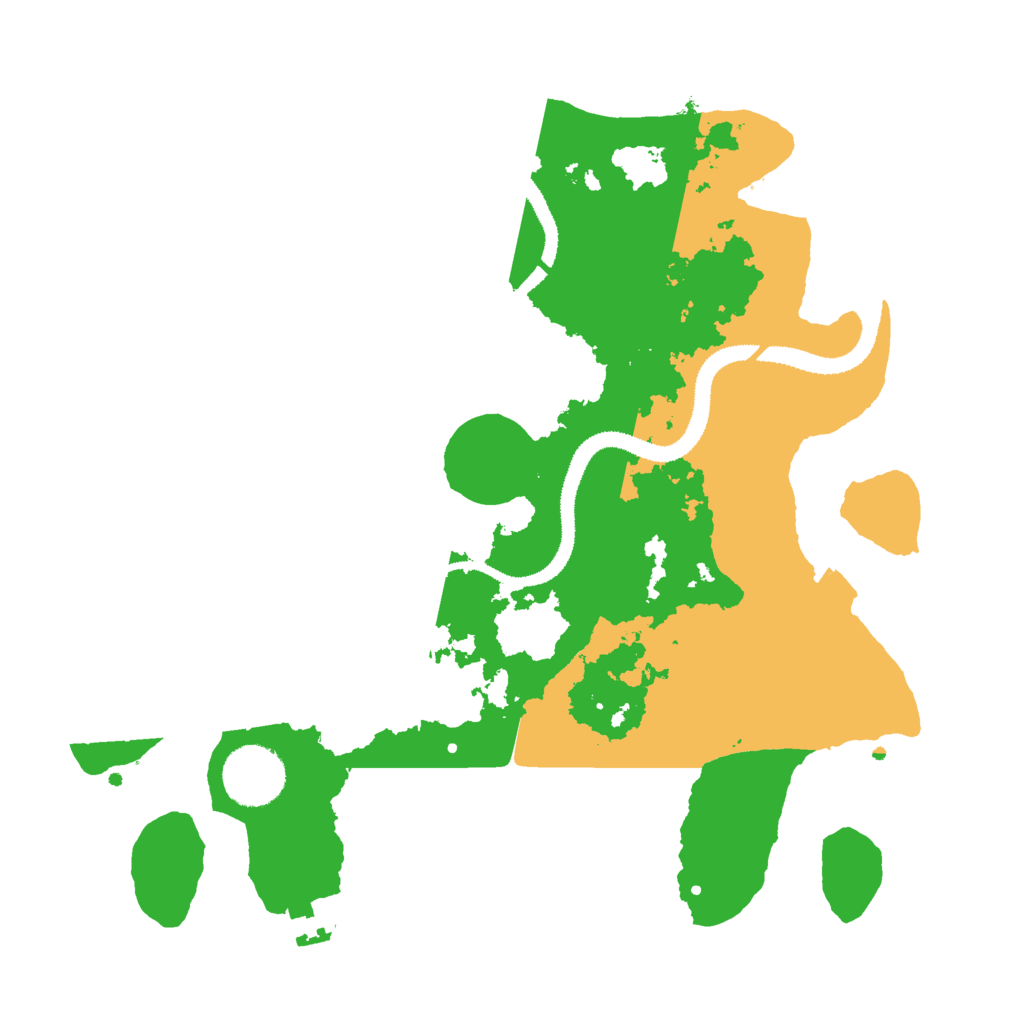 Biome Rust Map: Procedural Map, Size: 3000, Seed: 1856