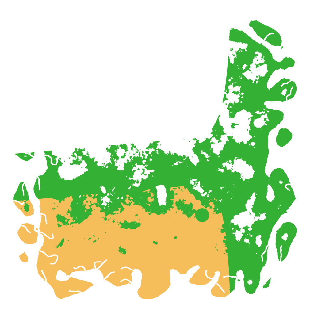 Biome Rust Map: Procedural Map, Size: 6000, Seed: 194417