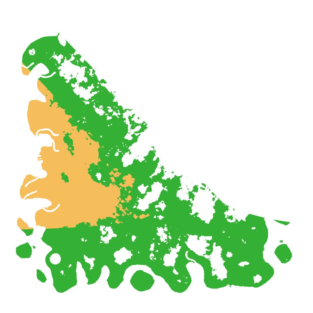 Biome Rust Map: Procedural Map, Size: 5000, Seed: 777291445