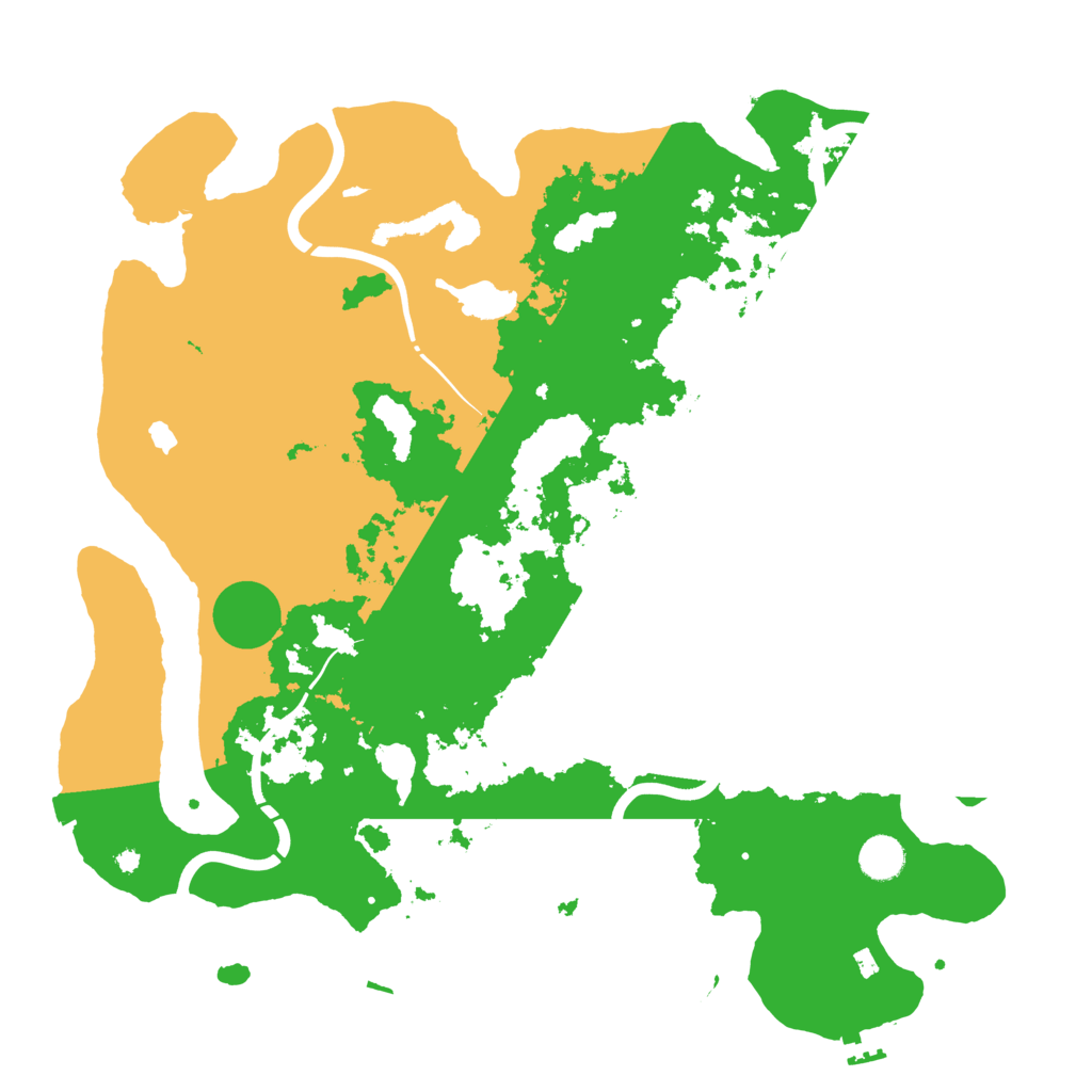 Biome Rust Map: Procedural Map, Size: 4250, Seed: 142321684