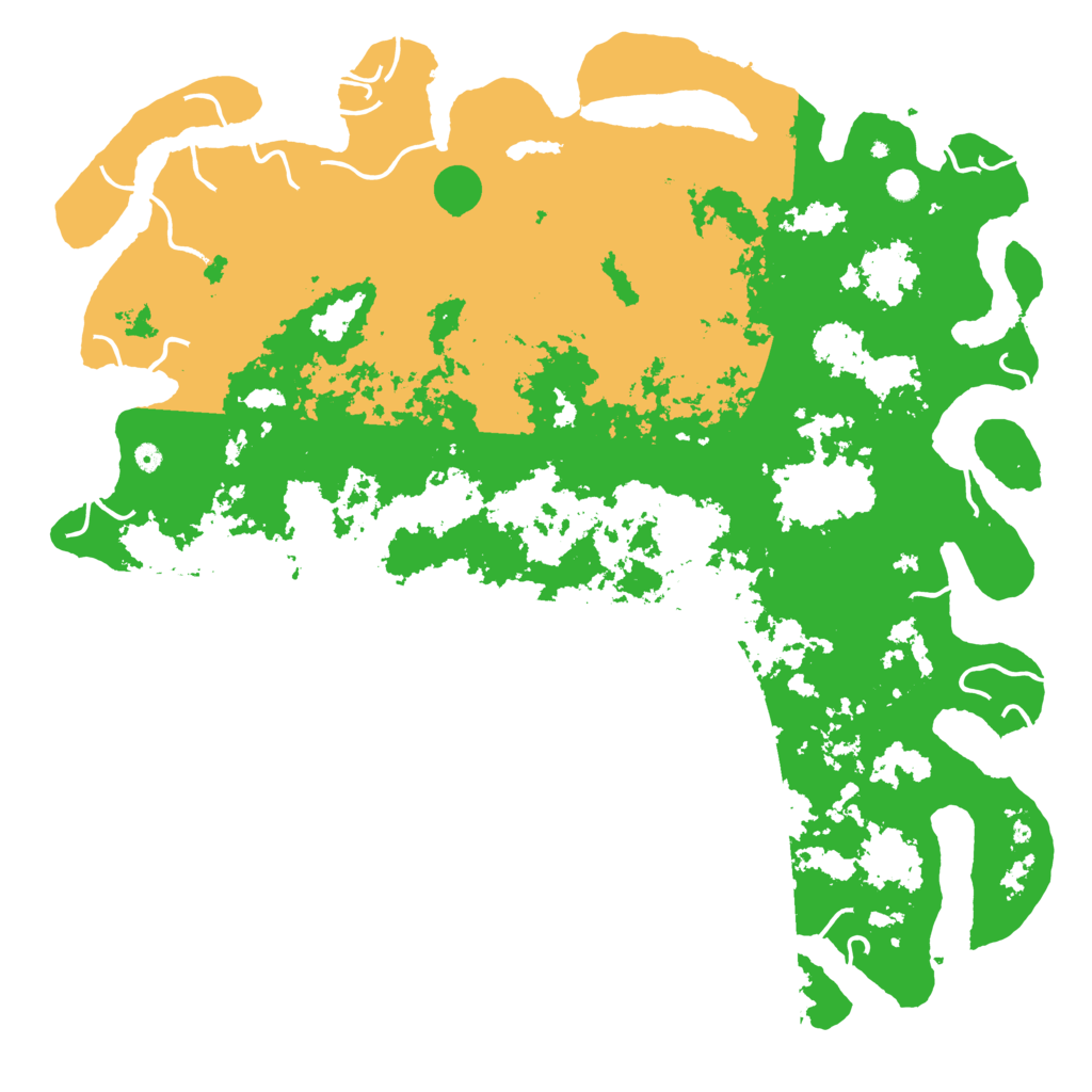 Biome Rust Map: Procedural Map, Size: 6000, Seed: 118517891
