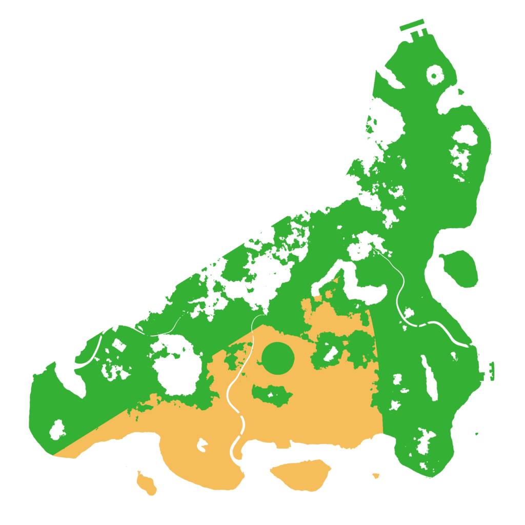 Biome Rust Map: Procedural Map, Size: 4250, Seed: 1744074023