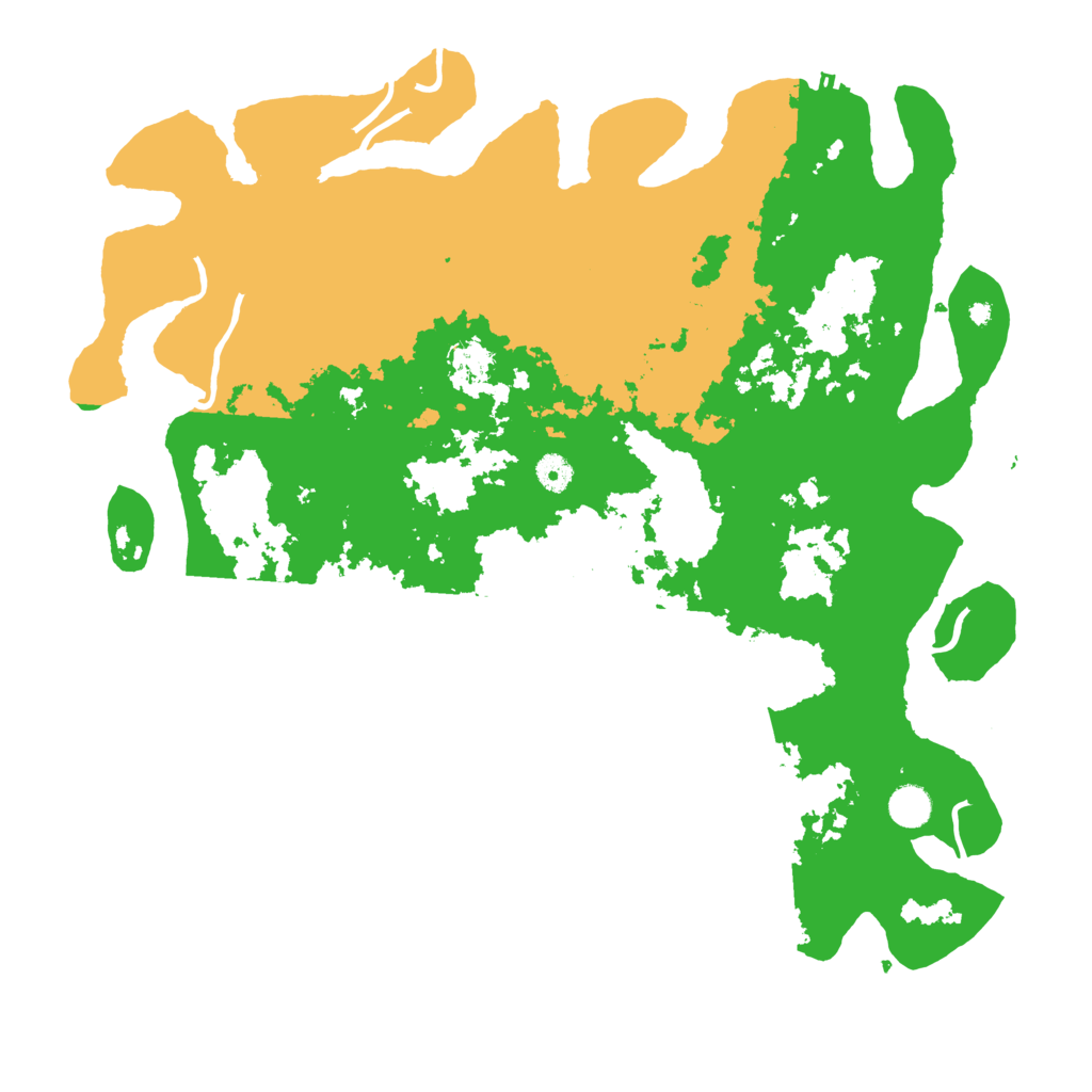 Biome Rust Map: Procedural Map, Size: 4500, Seed: 151235679