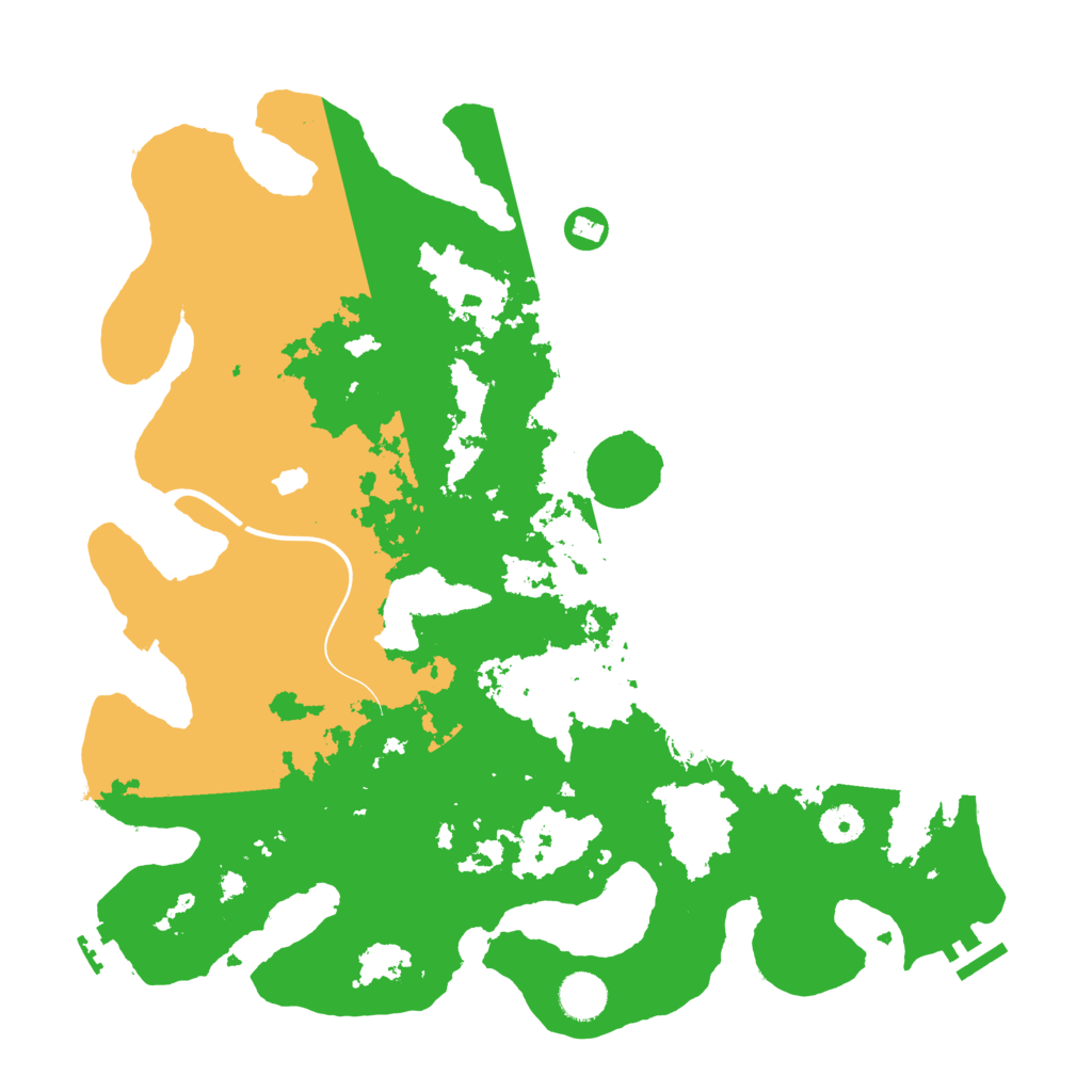 Biome Rust Map: Procedural Map, Size: 4000, Seed: 934384