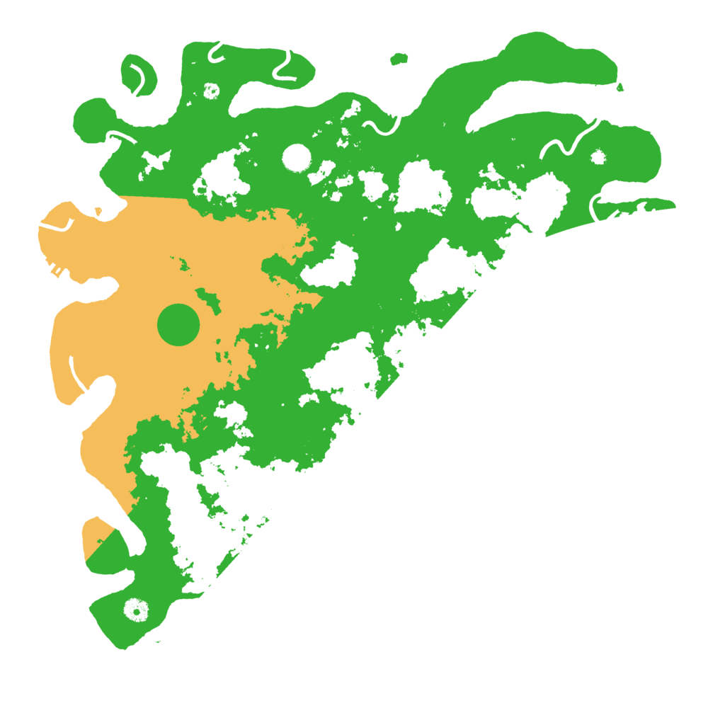 Biome Rust Map: Procedural Map, Size: 4500, Seed: 4491985