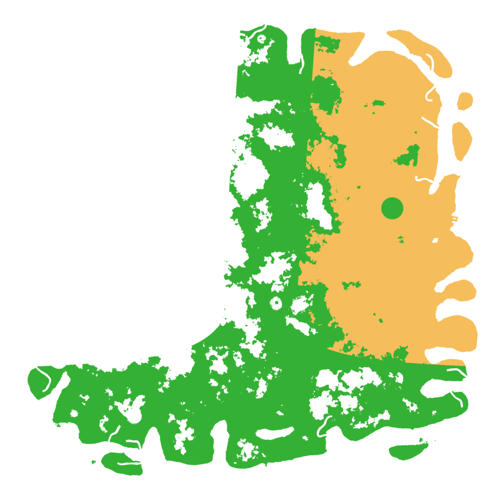 Biome Rust Map: Procedural Map, Size: 6000, Seed: 145308