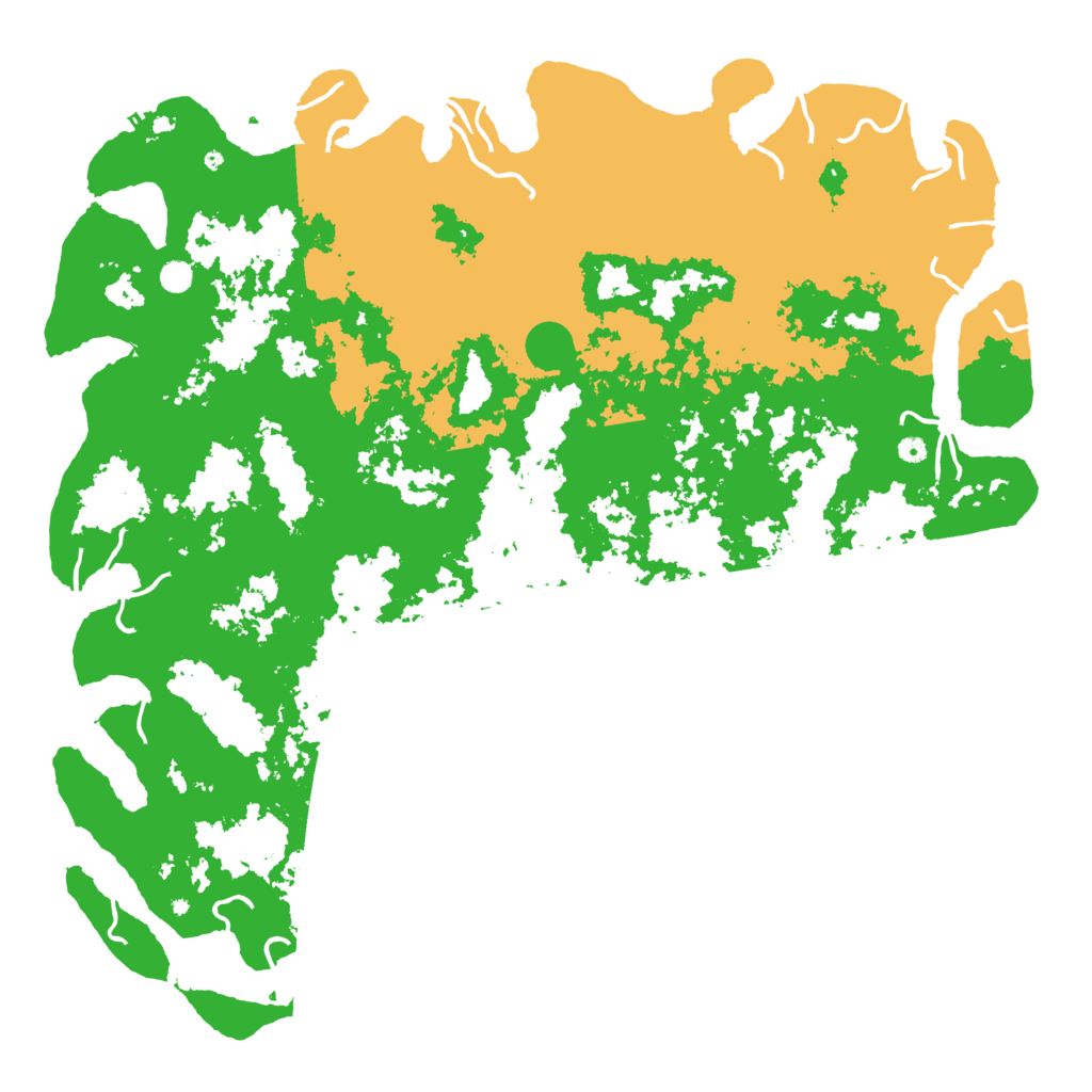 Biome Rust Map: Procedural Map, Size: 6000, Seed: 879021