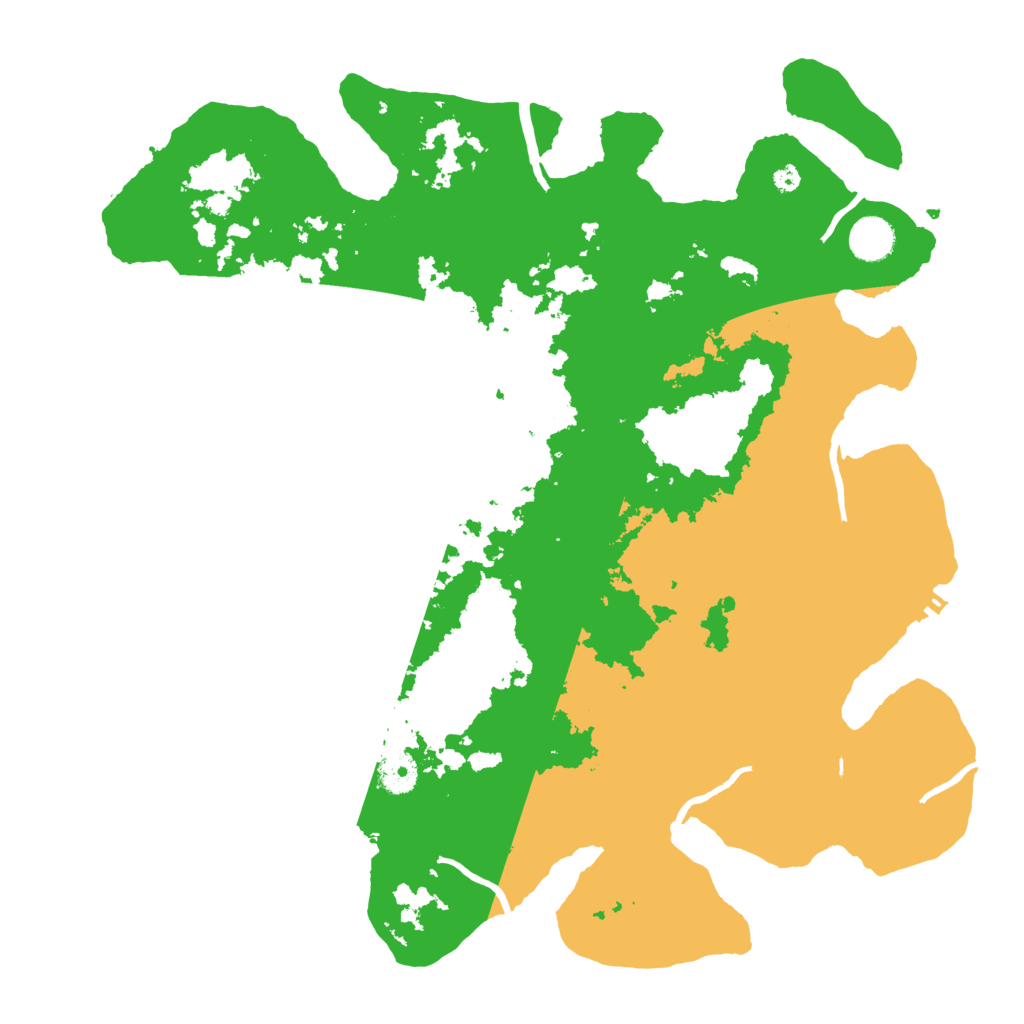 Biome Rust Map: Procedural Map, Size: 4000, Seed: 627322568