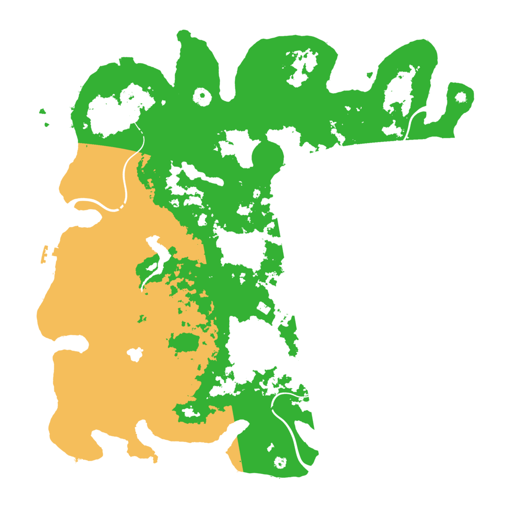 Biome Rust Map: Procedural Map, Size: 4250, Seed: 593175