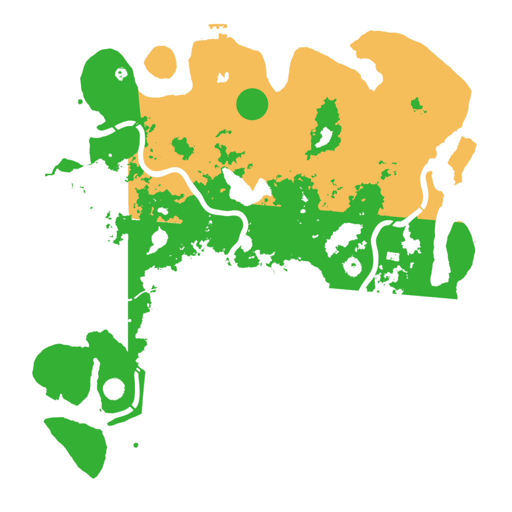 Biome Rust Map: Procedural Map, Size: 4250, Seed: 256549145