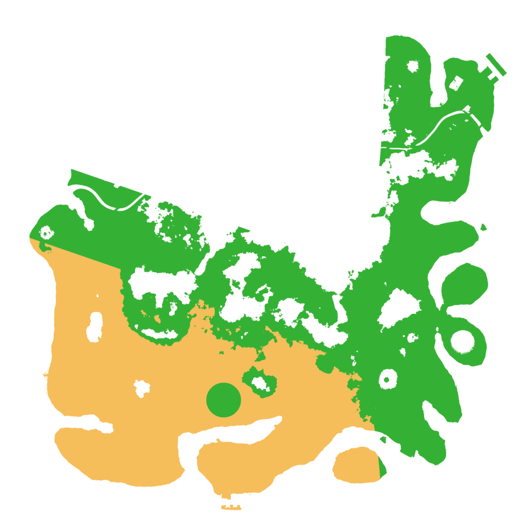 Biome Rust Map: Procedural Map, Size: 4000, Seed: 1703106126