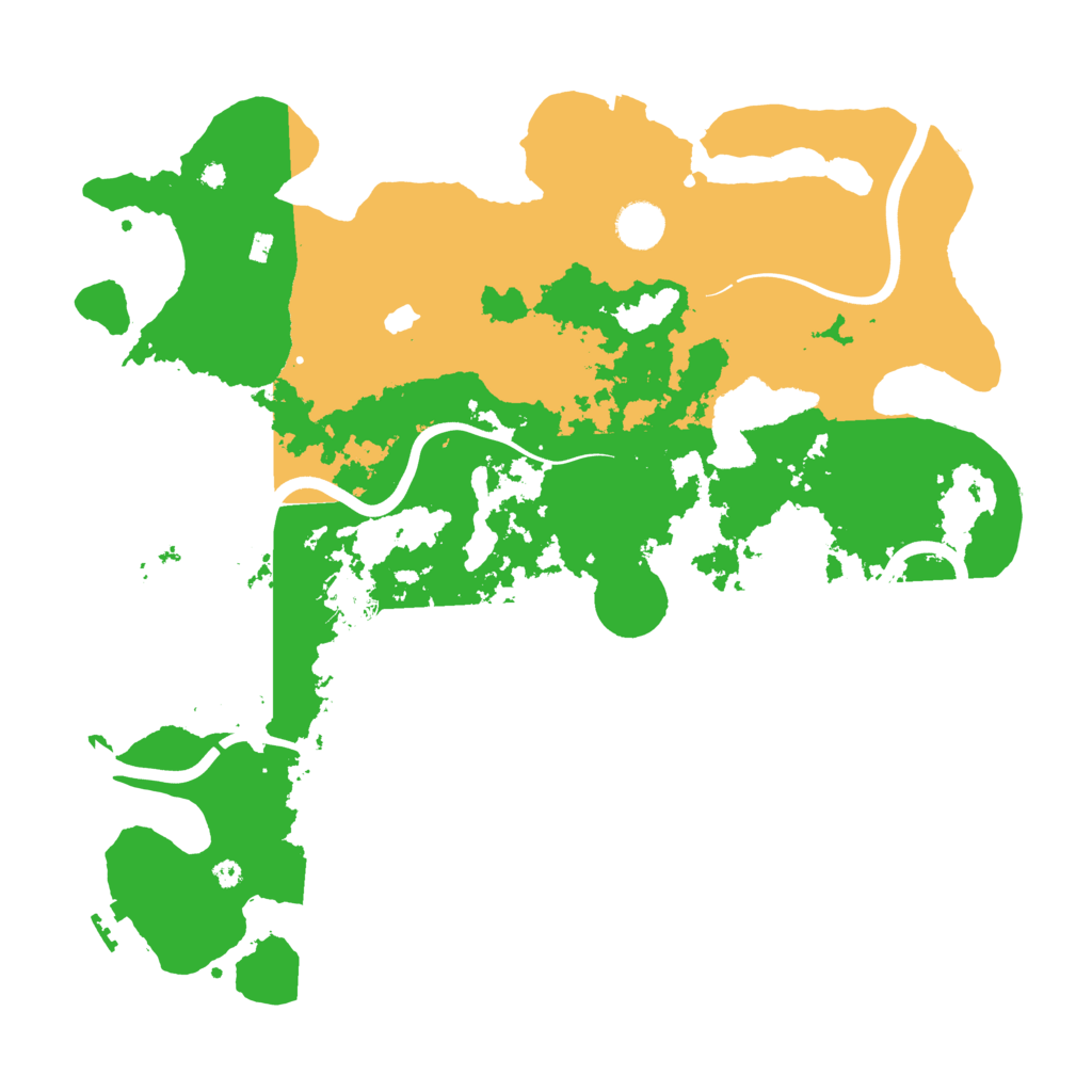 Biome Rust Map: Procedural Map, Size: 4000, Seed: 355