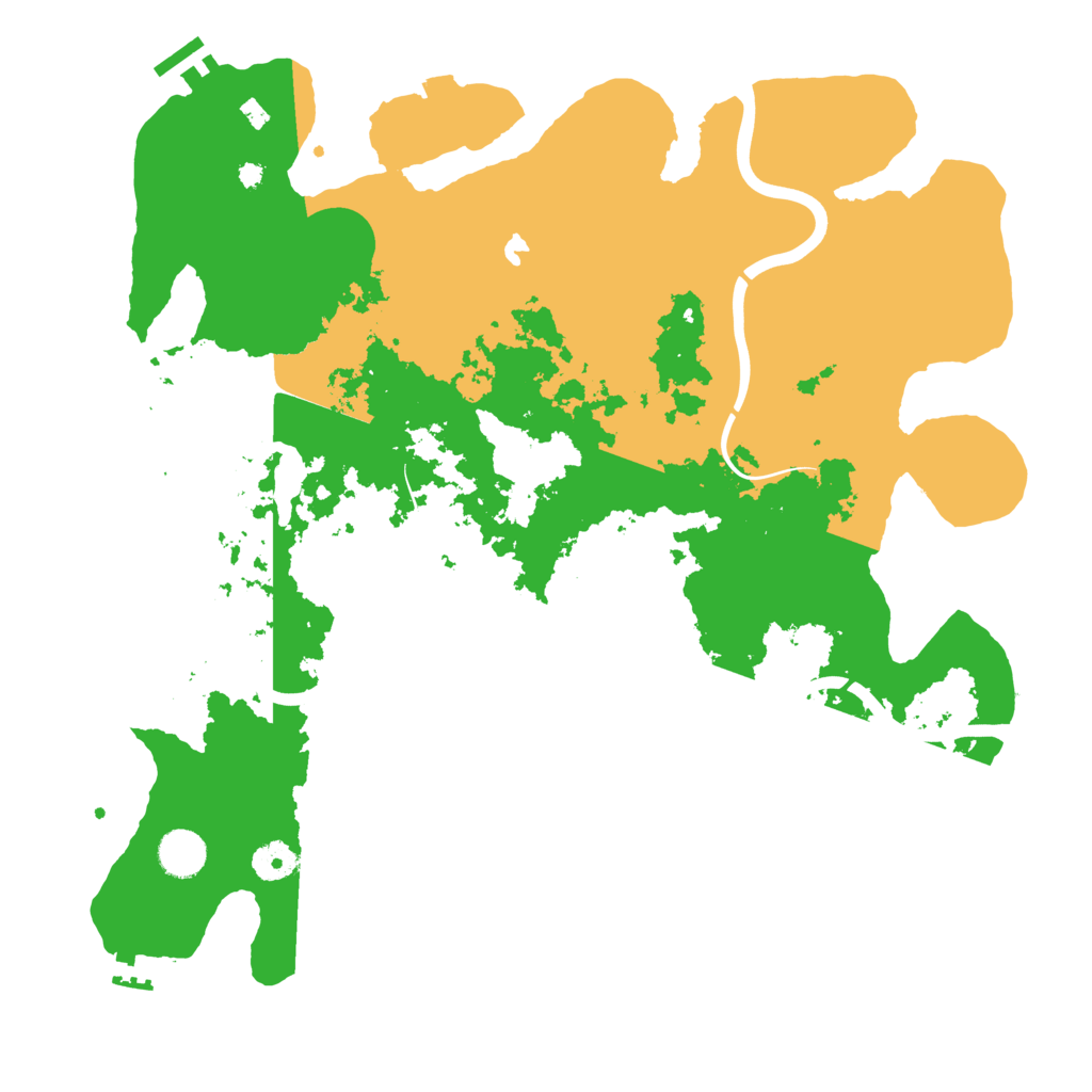 Biome Rust Map: Procedural Map, Size: 4000, Seed: 134011162