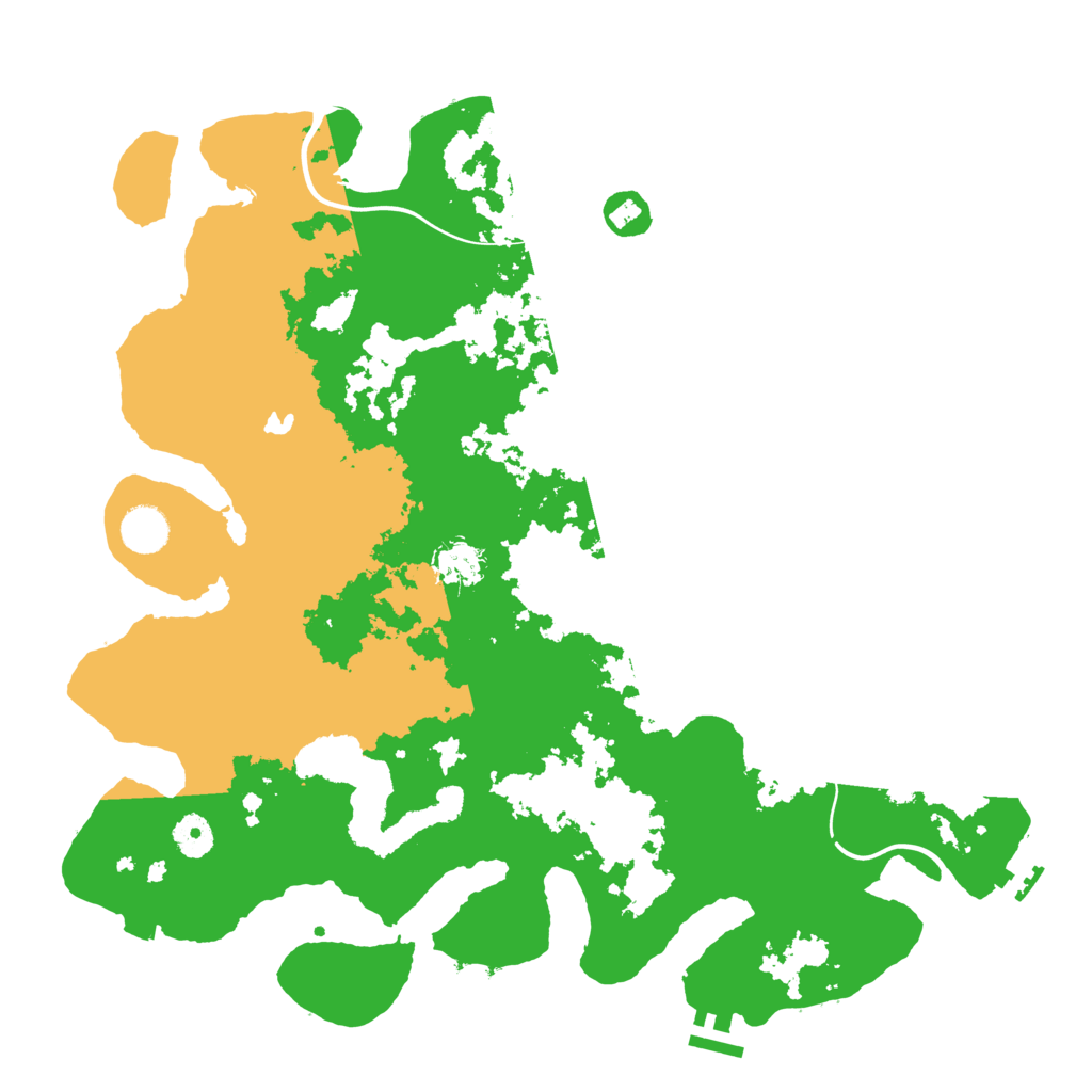 Biome Rust Map: Procedural Map, Size: 4000, Seed: 385902600
