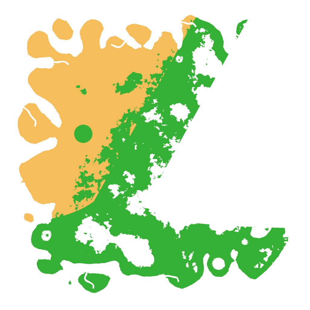 Biome Rust Map: Procedural Map, Size: 4500, Seed: 225222581