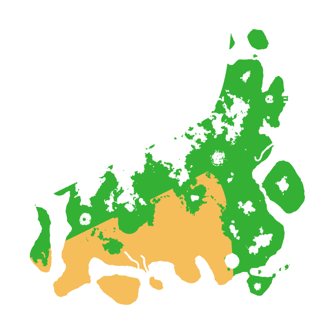 Biome Rust Map: Procedural Map, Size: 4000, Seed: 1490419706