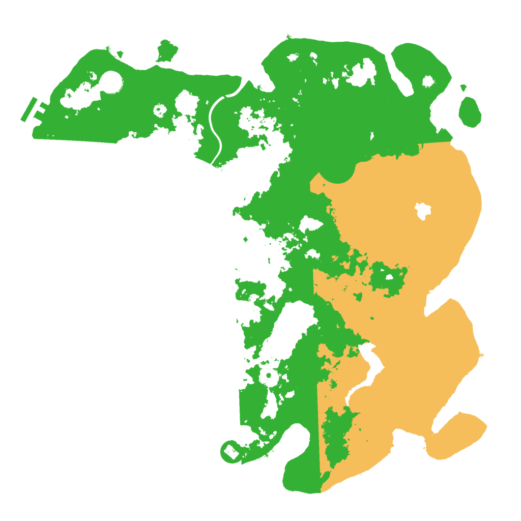 Biome Rust Map: Procedural Map, Size: 4000, Seed: 1047909986