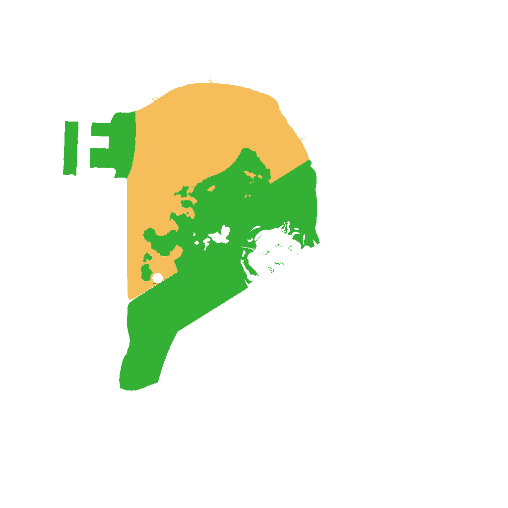 Biome Rust Map: Procedural Map, Size: 1500, Seed: 1530