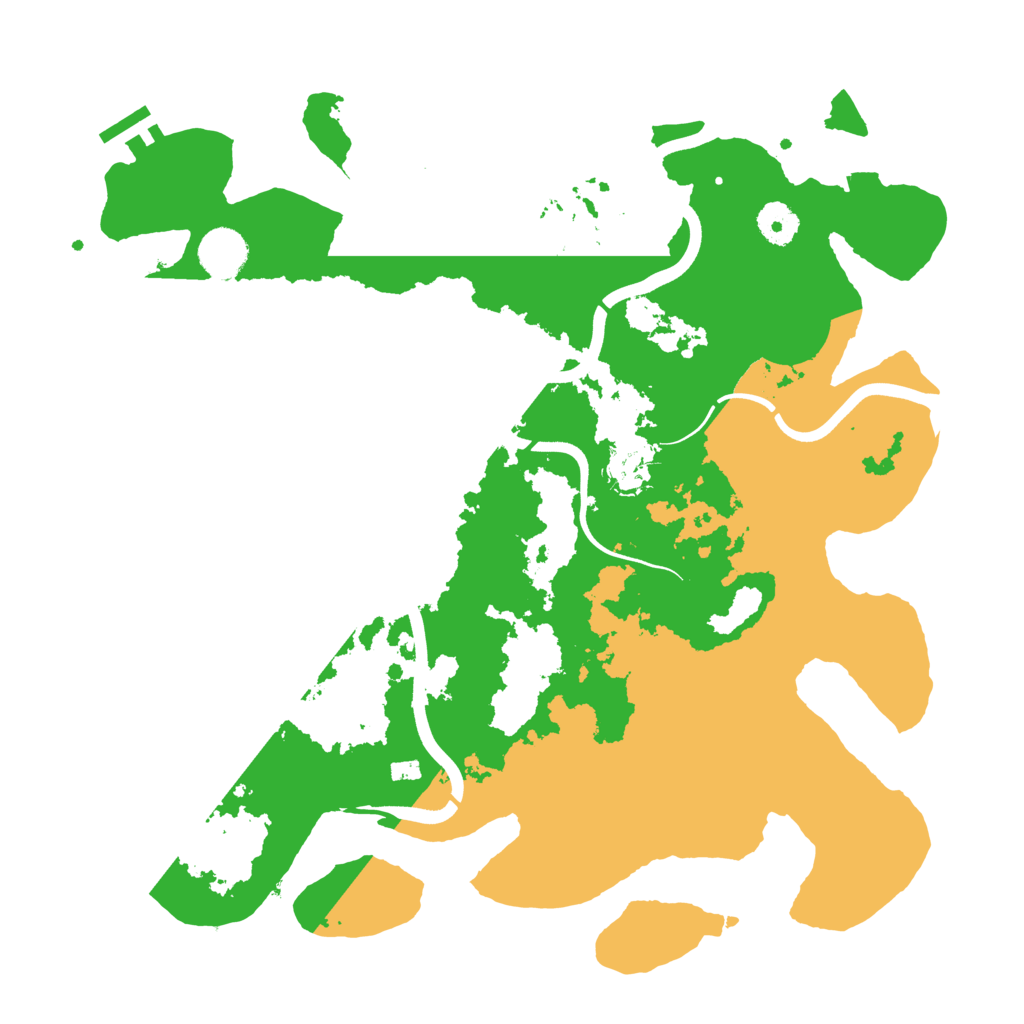 Biome Rust Map: Procedural Map, Size: 3750, Seed: 350337439