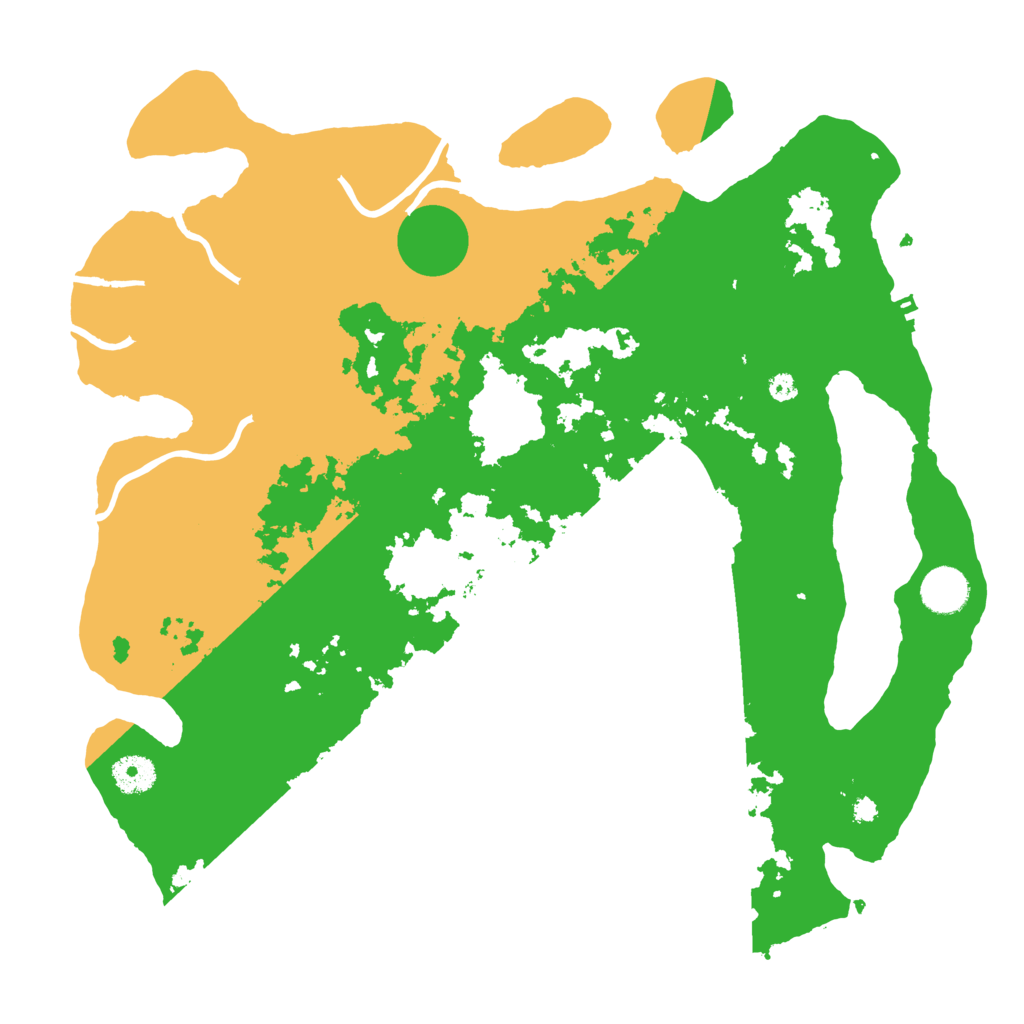 Biome Rust Map: Procedural Map, Size: 3800, Seed: 54677544