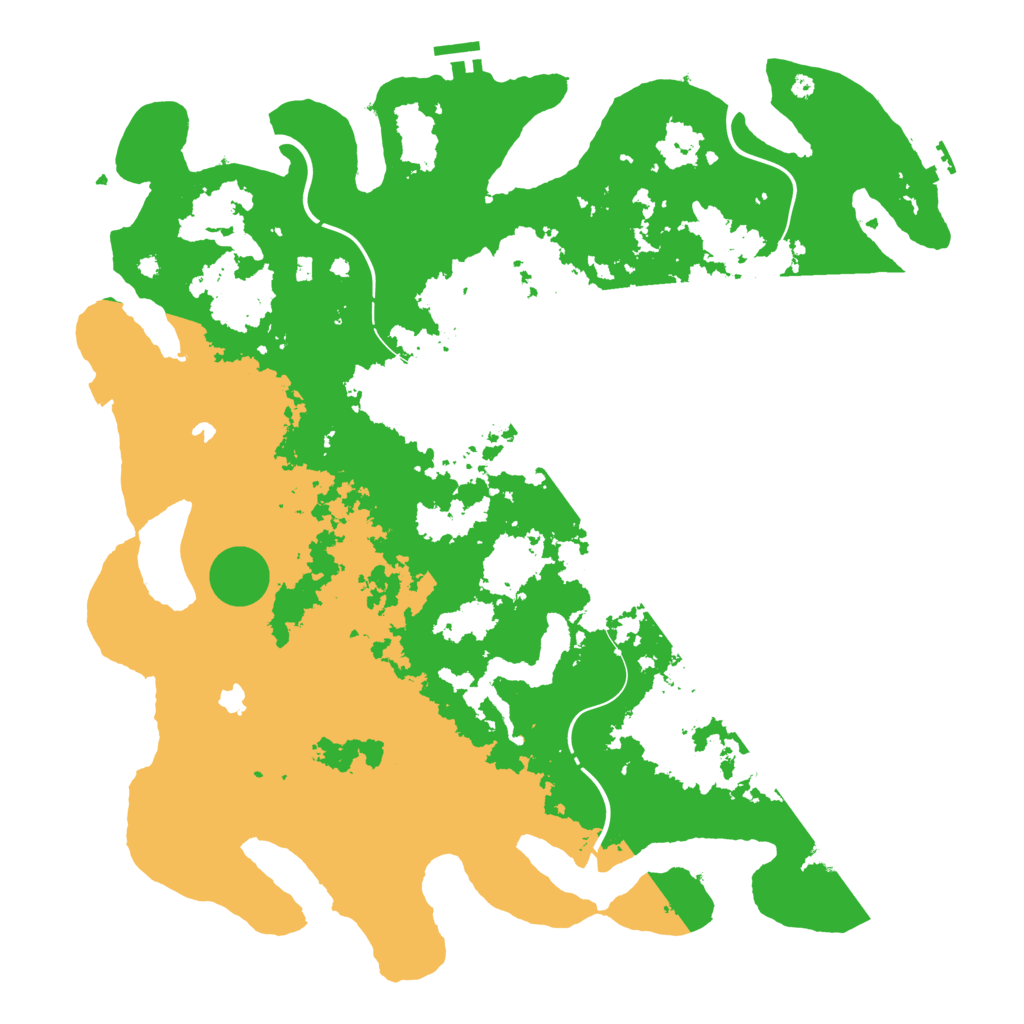 Biome Rust Map: Procedural Map, Size: 4500, Seed: 744876416