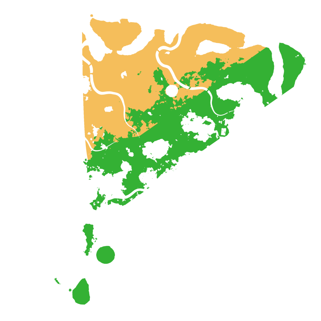 Biome Rust Map: Procedural Map, Size: 4800, Seed: 45589625