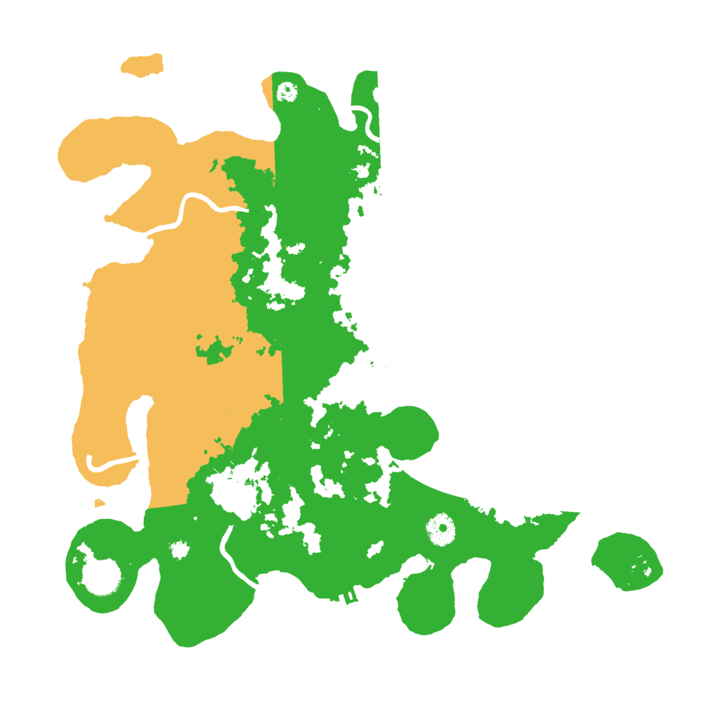 Biome Rust Map: Procedural Map, Size: 3500, Seed: 5734