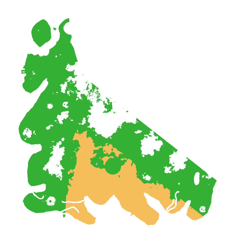 Biome Rust Map: Procedural Map, Size: 4000, Seed: 2027799461