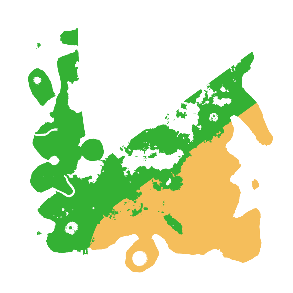 Biome Rust Map: Procedural Map, Size: 3500, Seed: 1098381326
