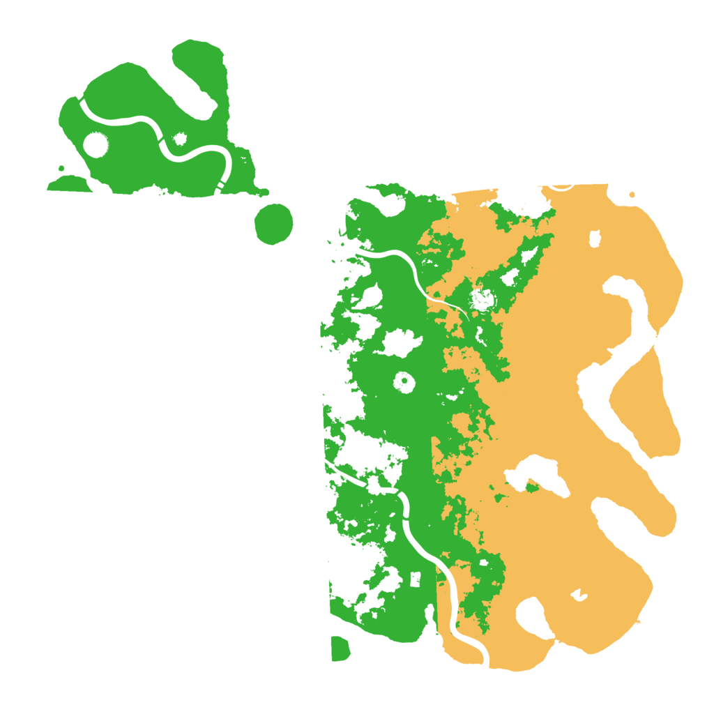 Biome Rust Map: Procedural Map, Size: 5000, Seed: 16453812
