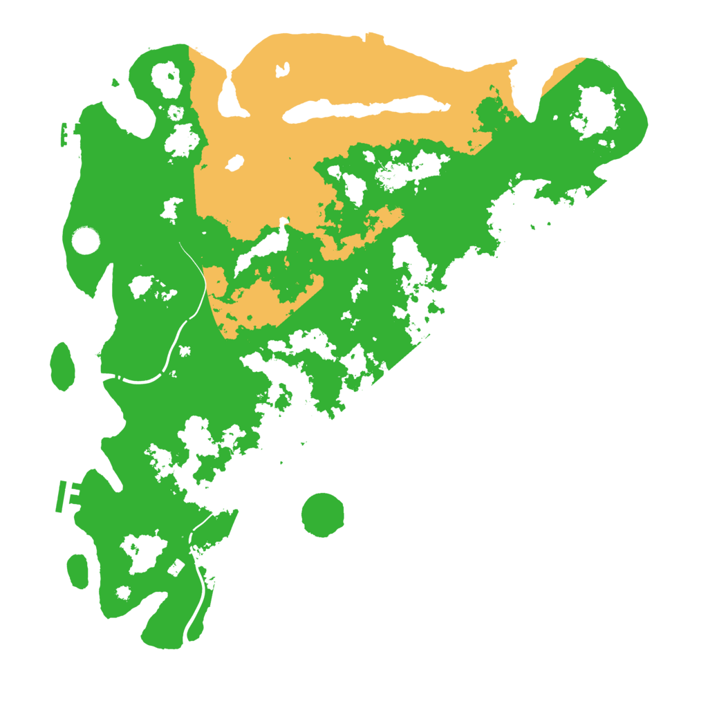 Biome Rust Map: Procedural Map, Size: 4500, Seed: 22714