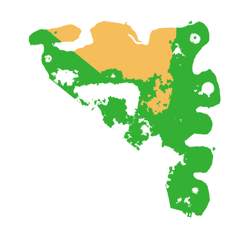 Biome Rust Map: Procedural Map, Size: 3500, Seed: 162683039