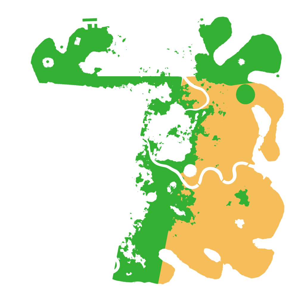 Biome Rust Map: Procedural Map, Size: 4250, Seed: 1457400303