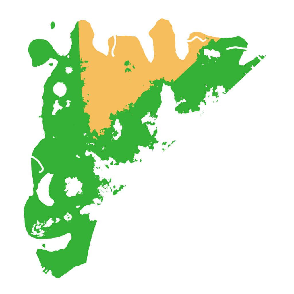 Biome Rust Map: Procedural Map, Size: 3850, Seed: 2043036674
