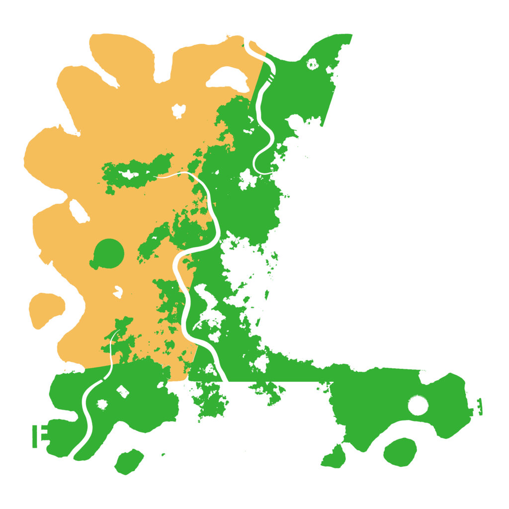 Biome Rust Map: Procedural Map, Size: 4500, Seed: 1910384045