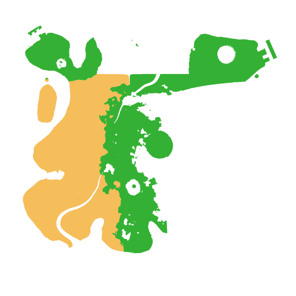 Biome Rust Map: Procedural Map, Size: 3000, Seed: 1623471615