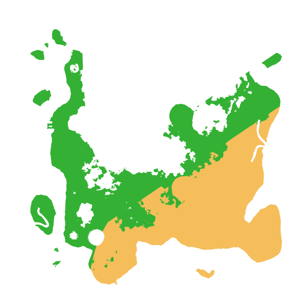 Biome Rust Map: Procedural Map, Size: 3500, Seed: 1063614181