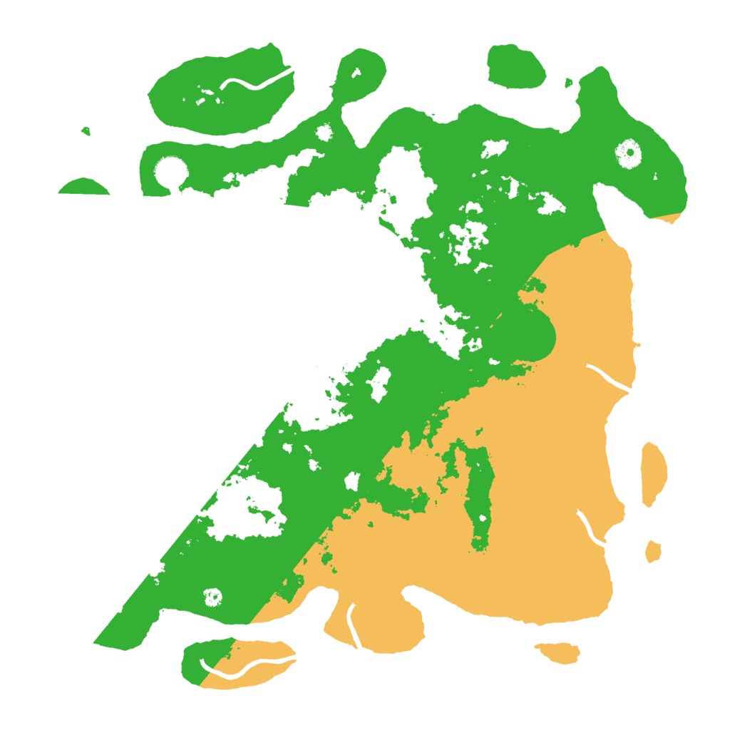 Biome Rust Map: Procedural Map, Size: 4000, Seed: 1145