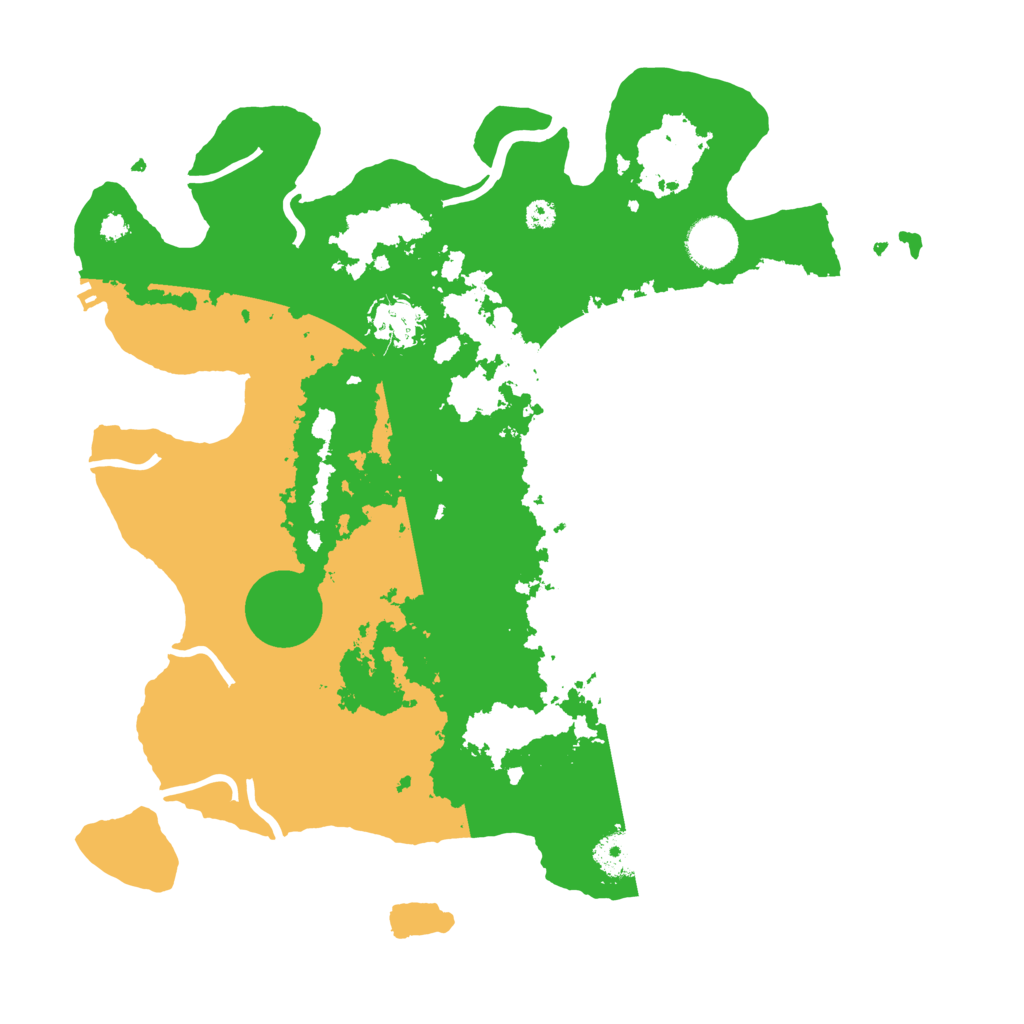 Biome Rust Map: Procedural Map, Size: 3500, Seed: 1650820603