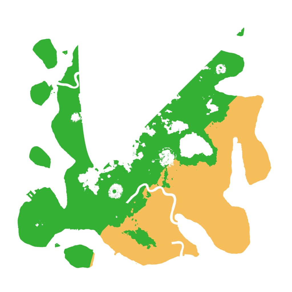 Biome Rust Map: Procedural Map, Size: 3000, Seed: 674286326