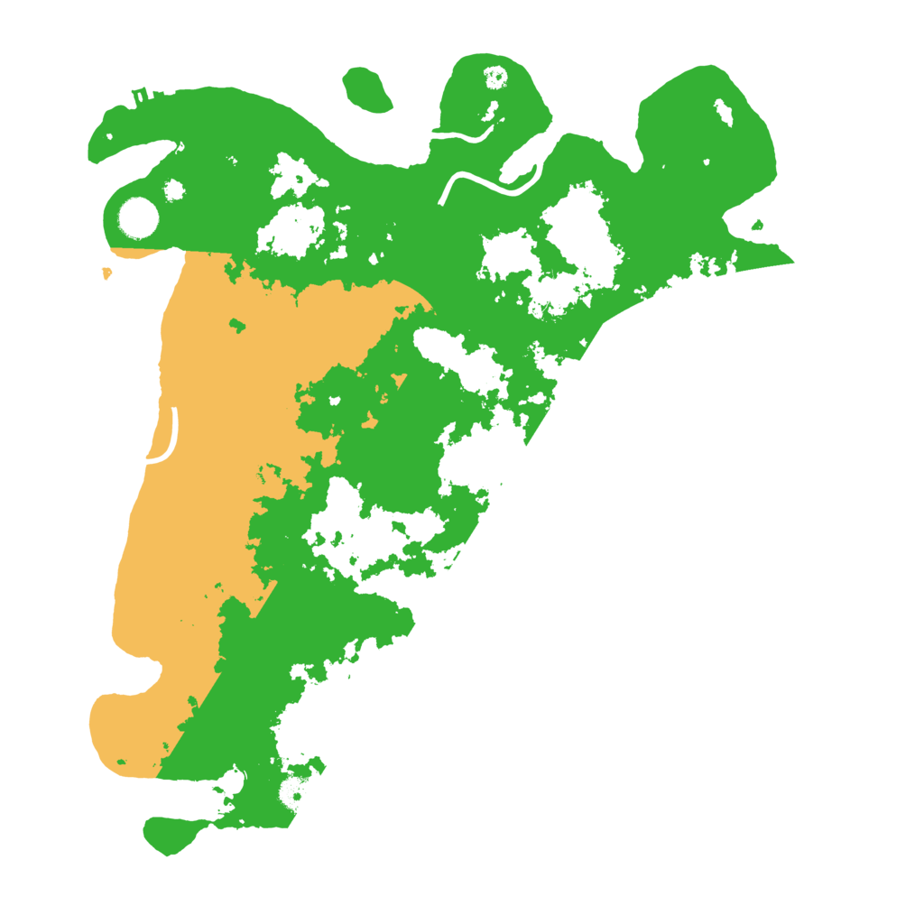 Biome Rust Map: Procedural Map, Size: 4000, Seed: 4642927