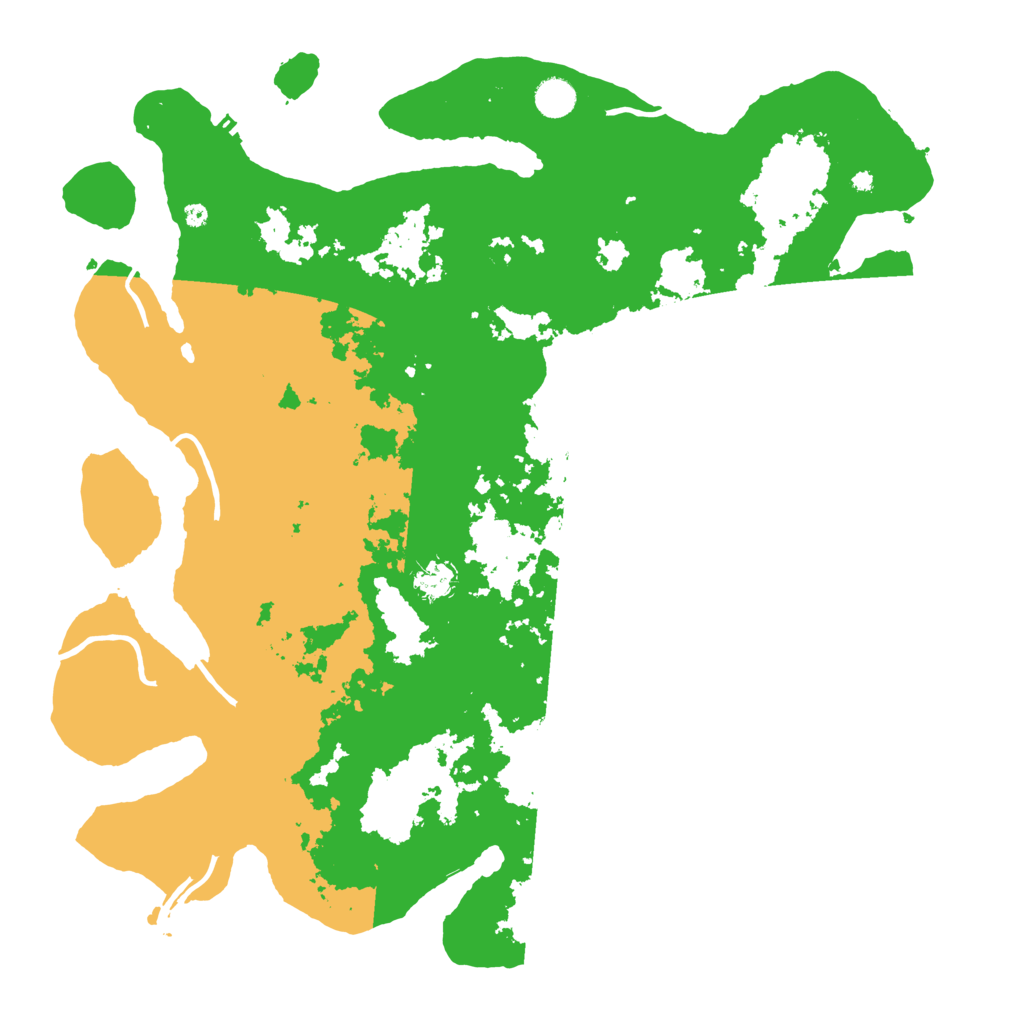 Biome Rust Map: Procedural Map, Size: 4500, Seed: 534564