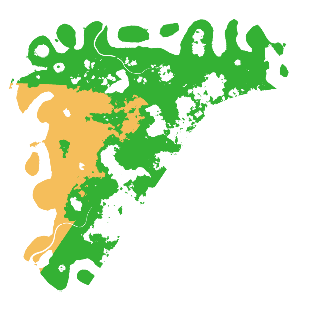 Biome Rust Map: Procedural Map, Size: 4500, Seed: 947137