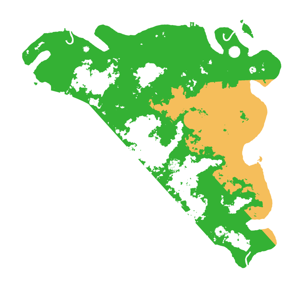 Biome Rust Map: Procedural Map, Size: 4500, Seed: 201912