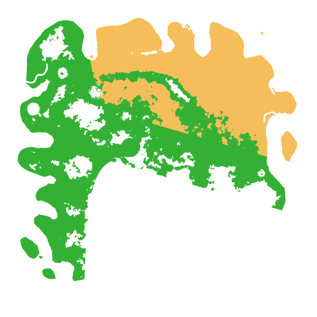 Biome Rust Map: Procedural Map, Size: 4500, Seed: 6400442