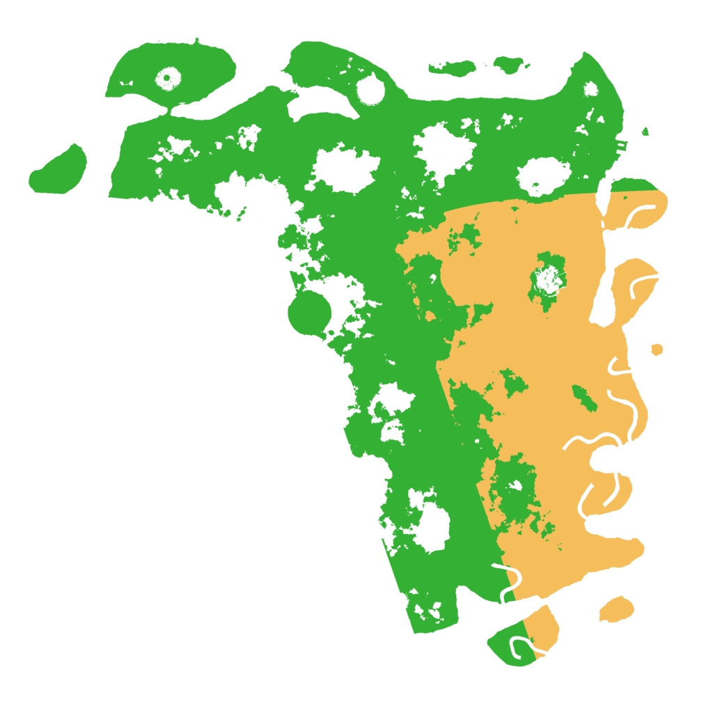 Biome Rust Map: Procedural Map, Size: 4500, Seed: 2103438