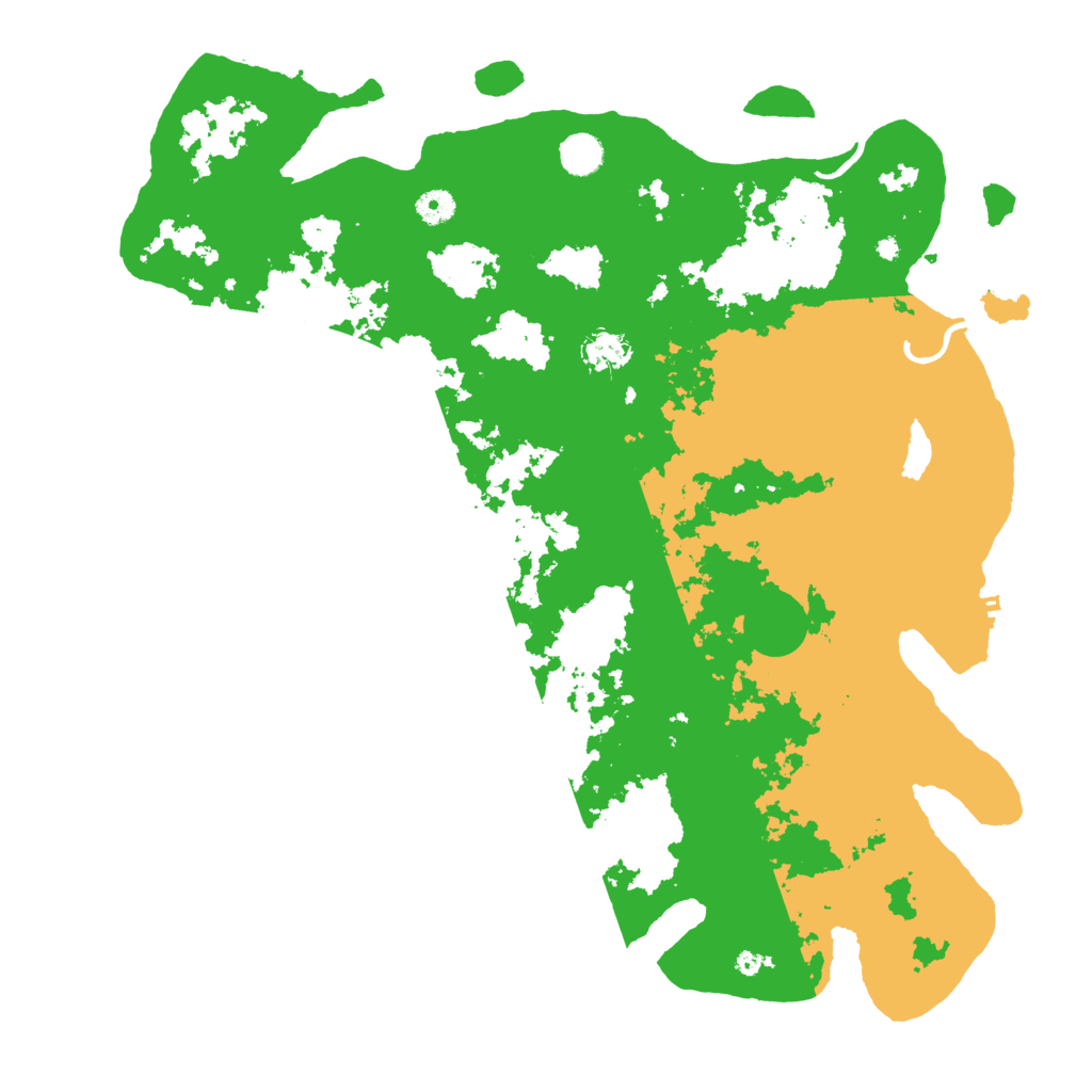 Biome Rust Map: Procedural Map, Size: 4500, Seed: 5211521