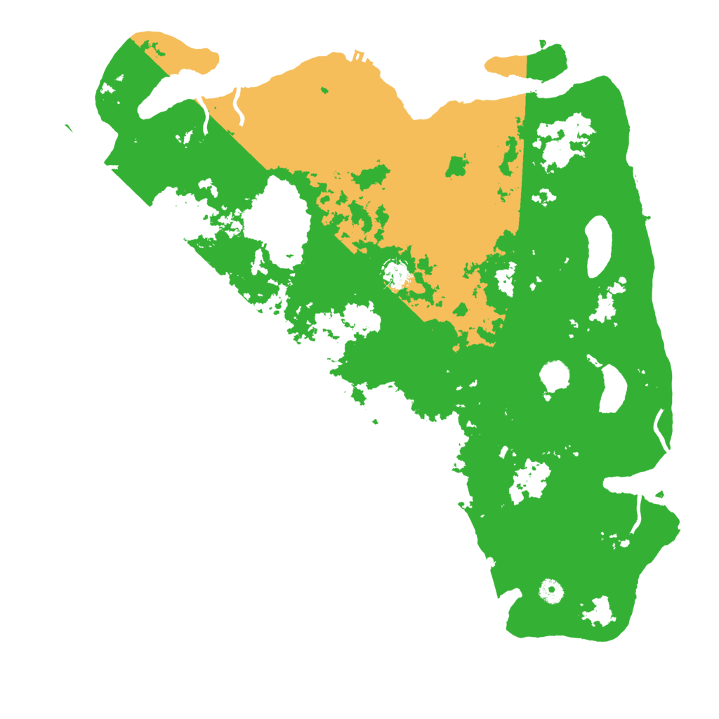 Biome Rust Map: Procedural Map, Size: 4500, Seed: 5164936