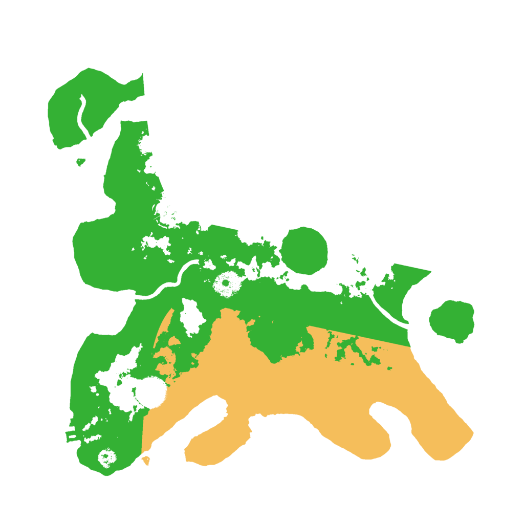 Biome Rust Map: Procedural Map, Size: 3000, Seed: 113731615