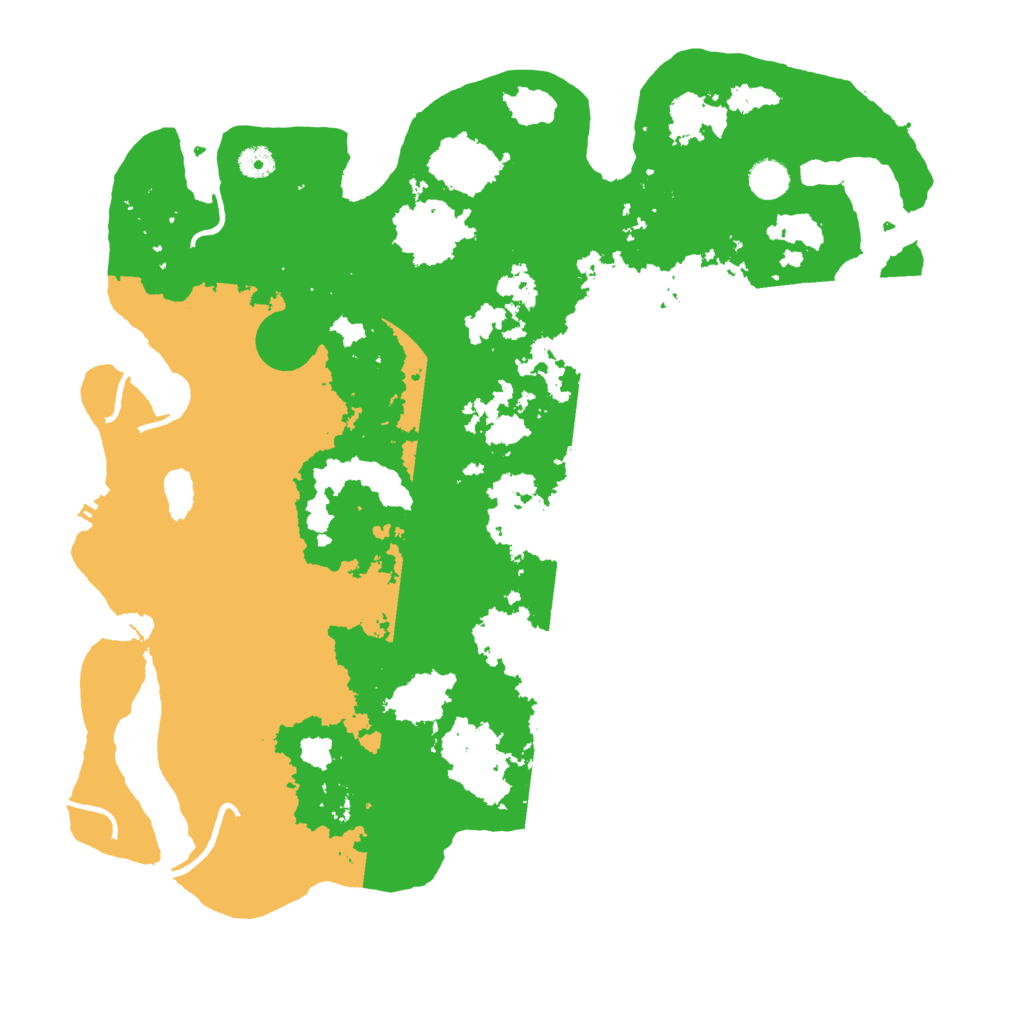 Biome Rust Map: Procedural Map, Size: 4500, Seed: 15392